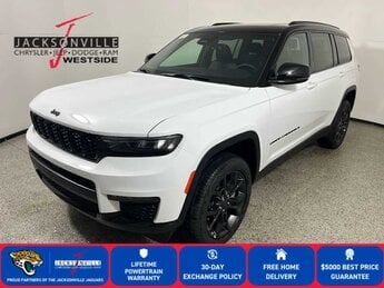 2025 Bright White Clearcoat Jeep Grand Cherokee L Limited Automatic 4X4 G 3.6L V6 Cylinder Engine3.6 4 Door SUV