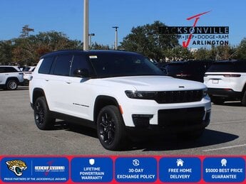 2025 Bright White Clearcoat Jeep Grand Cherokee L Limited 4X4 SUV 4 Door