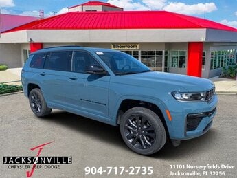 2026 Steel Blue Jeep Grand Cherokee L Limited 4 Door 2.0L I4 PDI Turbocharged DOHC 16V LEV3-SULEV30 324hp Engine SUV 4X4