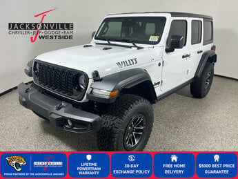 2026 Bright White Clearcoat Jeep Wrangler Willys Automatic G 3.6L V6 Cylinder Engine3.6 4 Door 4X4 SUV