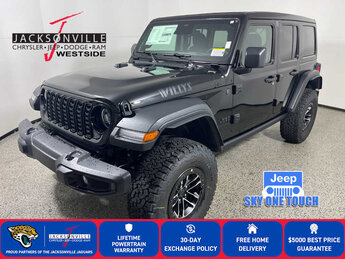 2026 Black Clearcoat Jeep Wrangler Willys 4 Door SUV G 3.6L V6 Cylinder Engine3.6 Automatic 4X4