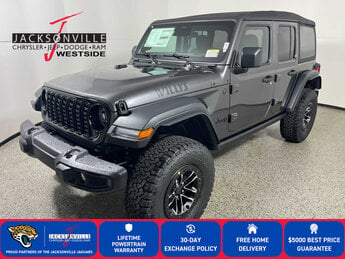 2026 Granite Crystal Metallic Clearcoat Jeep Wrangler Willys SUV 4X4 Automatic G 2.0L 4 Cylinder Engine2.0 4 Door