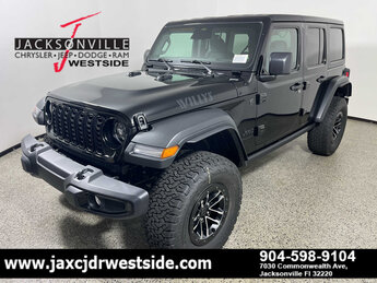 2025 Jeep Wrangler Willys 4 Door SUV 4X4 Automatic