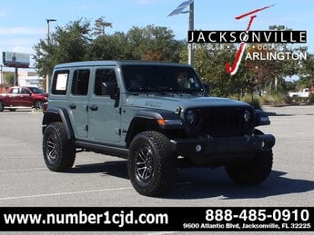2025 Anvil Clearcoat Jeep Wrangler Willys 4X4 G 2.0L 4 Cylinder Engine2.0 SUV Automatic