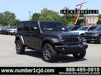 2025 Granite Crystal Metallic Clearcoat Jeep Wrangler 4xe Sport S 4 Door 4X4 Automatic