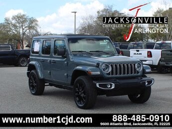 2025 Anvil Clearcoat Jeep Wrangler 4xe Sahara 4 Door Automatic SUV H 2.0L 4 Cylinder Engine2.0 4X4
