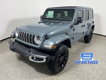 2025 Anvil Clearcoat Jeep Wrangler Sahara 4xe H 2.0L 4 Cylinder Engine2.0 Automatic SUV 4 Door 4X4