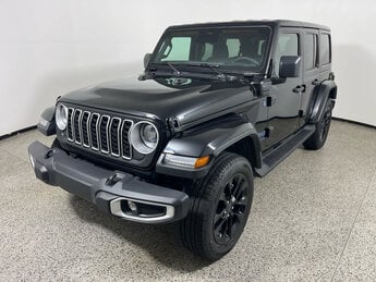 2025 Black Clearcoat Jeep Wrangler Sahara 4xe 4 Door H 2.0L 4 Cylinder Engine2.0 SUV 4X4 Automatic