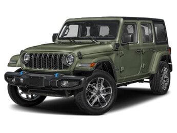 2024 Sarge Green Clearcoat Jeep Wrangler 4xe High Altitude H 2.0L 4 Cylinder Engine2.0 4 Door SUV