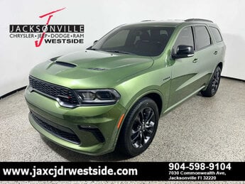 2021 F8 Green Clearcoat Dodge Durango R/T Automatic SUV 4 Door G 5.7L 8 Cylinder Engine5.7 AWD