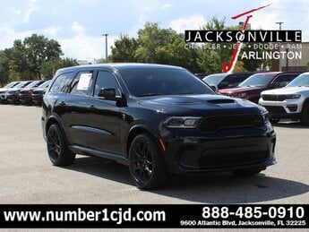 2025 DB Black Clearcoat Dodge Durango SRT Hellcat AWD Automatic G 6.2L 8 Cylinder Engine6.2 SUV