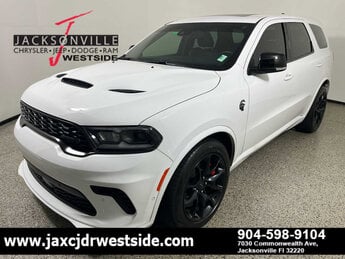 2024 White Knuckle Clearcoat Dodge Durango SRT Hellcat Plus SUV Automatic G 6.2L 8 Cylinder Engine6.2