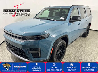 2026 Steel Blue Jeep Grand Wagoneer L Limited Reserve 4 Door G 3.0L Straight 6 Cylinder Engine3.0 SUV