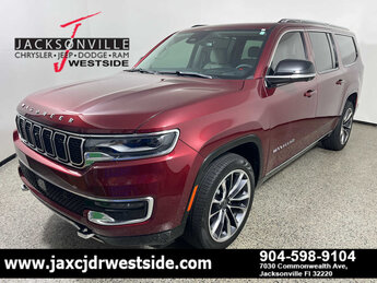 2024 Velvet Red Pearlcoat Jeep Wagoneer L Series III Automatic G 3.0L Straight 6 Cylinder Engine3.0 SUV 4X4 4 Door