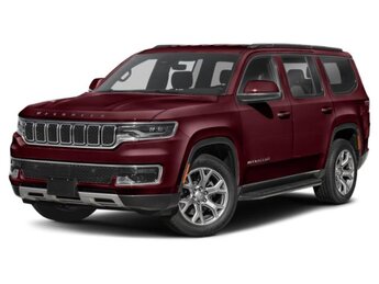 2022 Velvet Red Pearlcoat Jeep Wagoneer Series II Automatic 4 Door RWD SUV G 5.7L 8 Cylinder Engine5.7