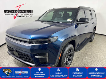 2026 Fathom Blue Pearlcoat Jeep Grand Wagoneer Upland 4 Door Automatic G 3.0L Straight 6 Cylinder Engine3.0