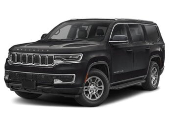 2025 Diamond Black Crystal Pearlcoat Jeep Wagoneer Series II Carbide SUV 4X4 Automatic