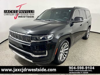2023 Diamond Black Crystal Pearlcoat Jeep Grand Wagoneer Automatic 4 Door 4X4