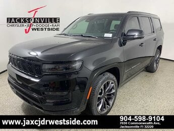 2025 Diamond Black Crystal Pearlcoat Jeep Grand Wagoneer Series II Obsidian 4 Door 4X4 Automatic SUV G 3.0L Straight 6 Cylinder Engine3.0