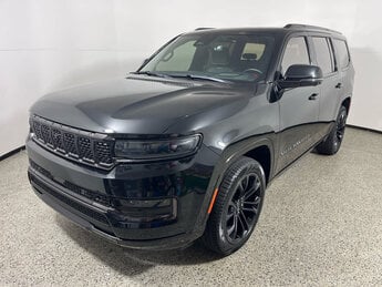 2024 Diamond Black Crystal Pearlcoat Jeep Grand Wagoneer Series III Obsidian 4 Door 4X4 G 3.0L Straight 6 Cylinder Engine3.0 Automatic SUV