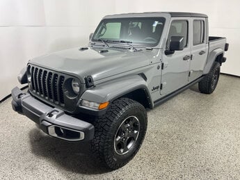 2023 Sting-Gray Clearcoat Jeep Gladiator Sport S 4X4 G 3.6L V6 Cylinder Engine3.6 Truck Automatic