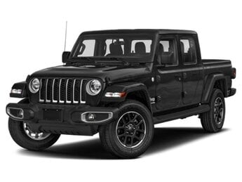 2022 Black Clearcoat Jeep Gladiator Overland 4X4 Automatic G 3.6L V6 Cylinder Engine3.6 4 Door Truck