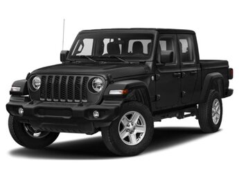 2020 Black Clearcoat Jeep Gladiator Sport S 4 Door 4X4 G 3.6L V6 Cylinder Engine3.6 Truck Automatic