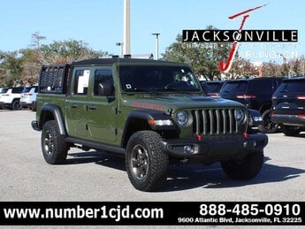 2022 Sarge Green Clearcoat Jeep Gladiator Rubicon Automatic Truck G 3.6L V6 Cylinder Engine3.6 4X4 4 Door