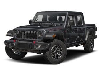 2024 Black Clearcoat Jeep Gladiator Rubicon G 3.6L V6 Cylinder Engine3.6 4X4 Automatic 4 Door