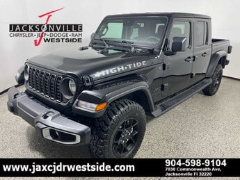 2025 Black Clearcoat Jeep Gladiator High Tide Truck G 3.6L V6 Cylinder Engine3.6 4 Door 4X4