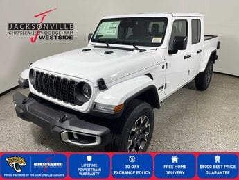 2026 Bright White Clearcoat Jeep Gladiator Sahara Automatic 4X4 Truck 4 Door G 3.6L V6 Cylinder Engine3.6