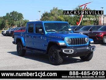 2025 Hydro Blue Pearlcoat Jeep Gladiator High Tide Truck 4 Door 4X4 G 3.6L V6 Cylinder Engine3.6 Automatic