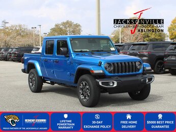 2026 Hydro Blue Pearlcoat Jeep Gladiator Sahara 4X4 G 3.6L V6 Cylinder Engine3.6 Truck Automatic