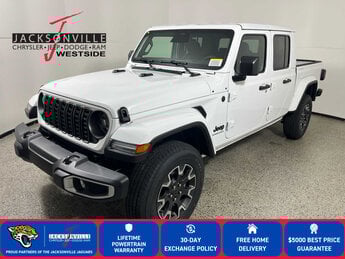 2026 Bright White Clearcoat Jeep Gladiator Sahara Automatic G 3.6L V6 Cylinder Engine3.6 4X4 4 Door Truck