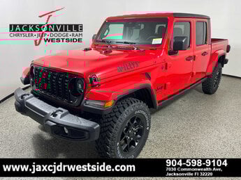2025 Jeep Gladiator Willys 4 Door Automatic Truck 4X4 G 3.6L V6 Cylinder Engine3.6