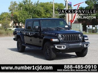 2025 Black Clearcoat Jeep Gladiator High Tide 4X4 G 3.6L V6 Cylinder Engine3.6 Truck 4 Door Automatic