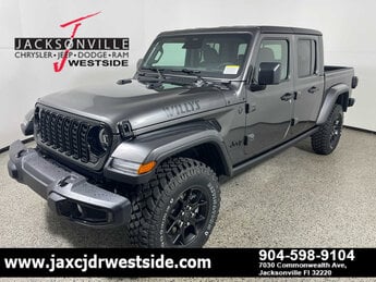 2026 Granite Crystal Metallic Clearcoat Jeep Gladiator Willys 4 Door Automatic G 3.6L V6 Cylinder Engine3.6 Truck 4X4