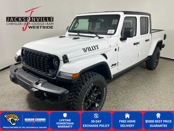 2026 Jeep Gladiator Willys 4X4 4 Door Truck Automatic G 3.6L V6 Cylinder Engine3.6