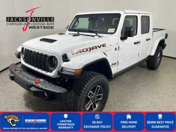 2026 Bright White Clearcoat Jeep Gladiator Mojave X 4X4 4 Door G 3.6L V6 Cylinder Engine3.6 Automatic Truck