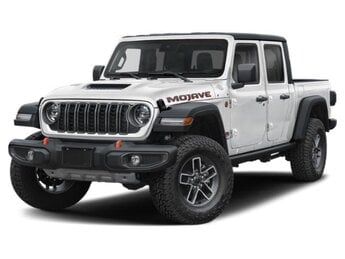 2025 Bright White Clearcoat Jeep Gladiator Mojave 4 Door Automatic Truck
