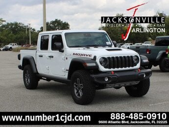 2025 Bright White Clearcoat Jeep Gladiator Mojave 4 Door Truck 4X4