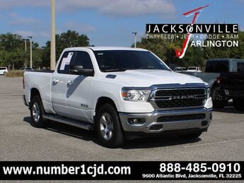 2022 Bright White Clearcoat Ram 1500 Big Horn RWD 4 Door G 3.6L V6 Cylinder Engine3.6 Automatic Truck