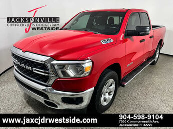 2023 Flame Red Clearcoat Ram 1500 Big Horn Truck Automatic G 3.6L V6 Cylinder Engine3.6