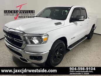 2022 Bright White Clearcoat Ram 1500 Big Horn Automatic RWD Truck G 5.7L 8 Cylinder Engine5.7