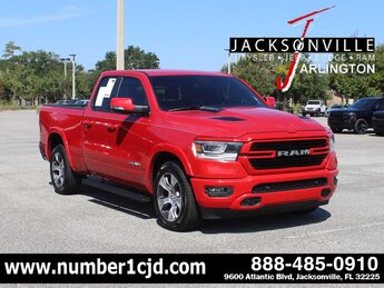 2019 Flame Red Clearcoat Ram 1500 Laramie Automatic RWD Truck