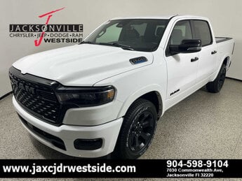 2025 Bright White Clearcoat Ram 1500 Big Horn RWD 4 Door Automatic G 3.6L V6 Cylinder Engine3.6 Truck