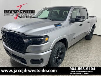 2025 Billet Silver Metallic Clearcoat Ram 1500 Big Horn Automatic Truck 4 Door