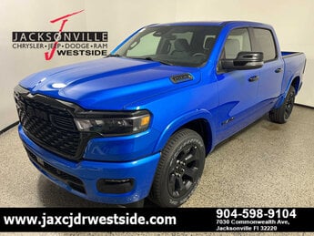 2025 Hydro Blue Pearlcoat Ram 1500 Big Horn G 3.6L V6 Cylinder Engine3.6 4 Door Automatic RWD Truck