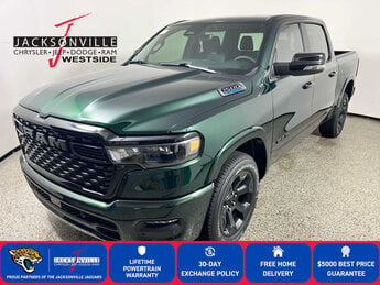 2026 Serrano Green Metallic Ram 1500 Big Horn RWD Truck 4 Door G 3.6L V6 Cylinder Engine3.6