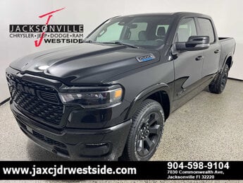 2025 Diamond Black Crystal Pearlcoat Ram 1500 Big Horn Truck Automatic G 3.6L V6 Cylinder Engine3.6 4 Door